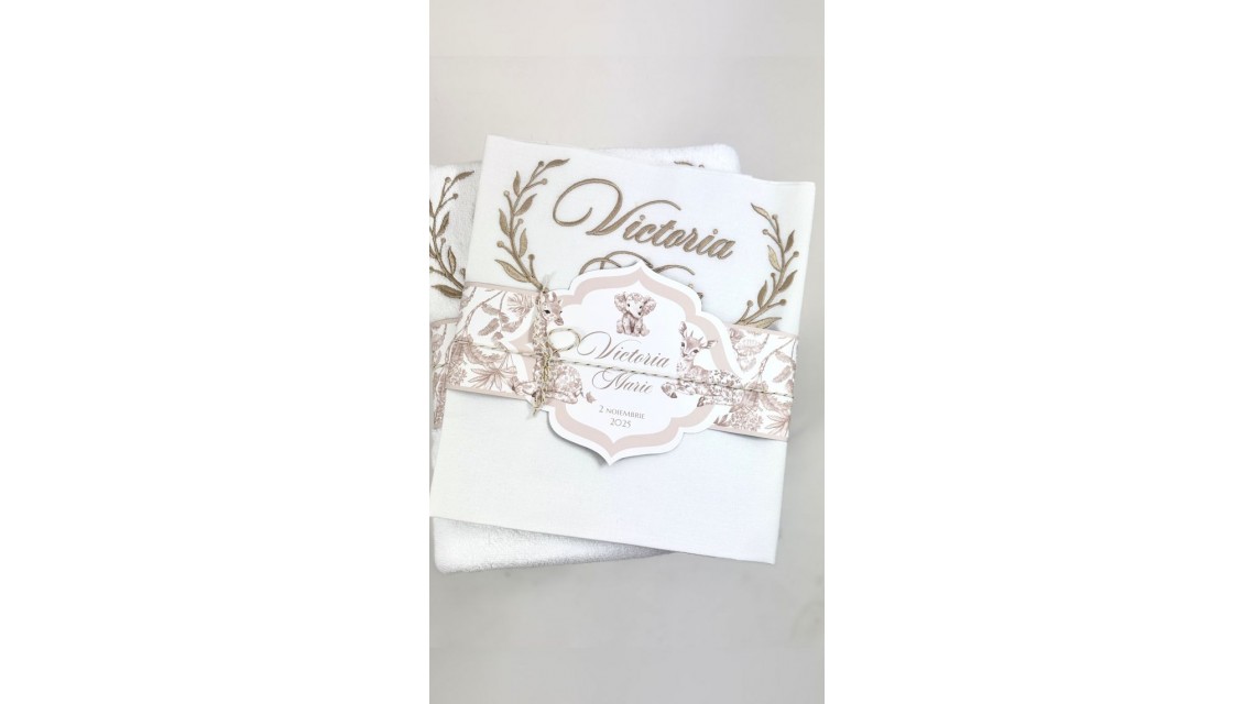 Trusou botez Dior Beige Nude Baby Safari tematică exotică și elegantă 7